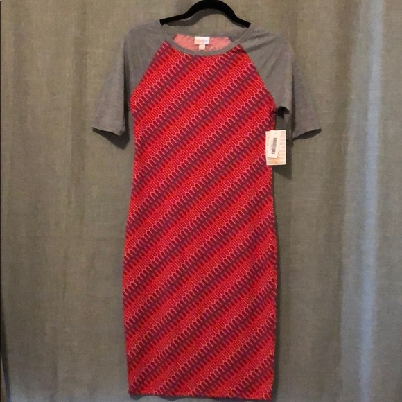 LuLaRoe Julia Raglan-XS - Picture 1 of 3